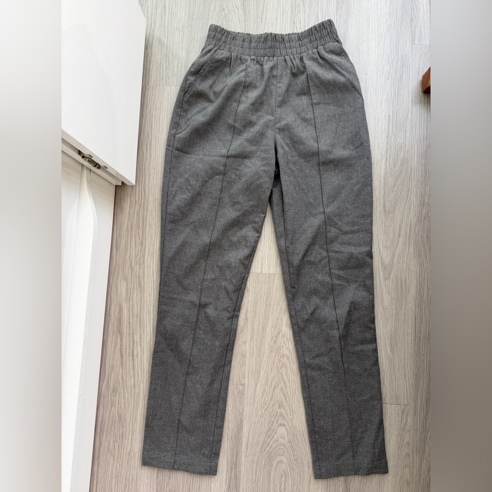 Abercrombie & Fitch Charcoal Gray Dress Pants